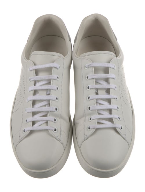 Gucci Interlocking G Logo Leather Sneakers