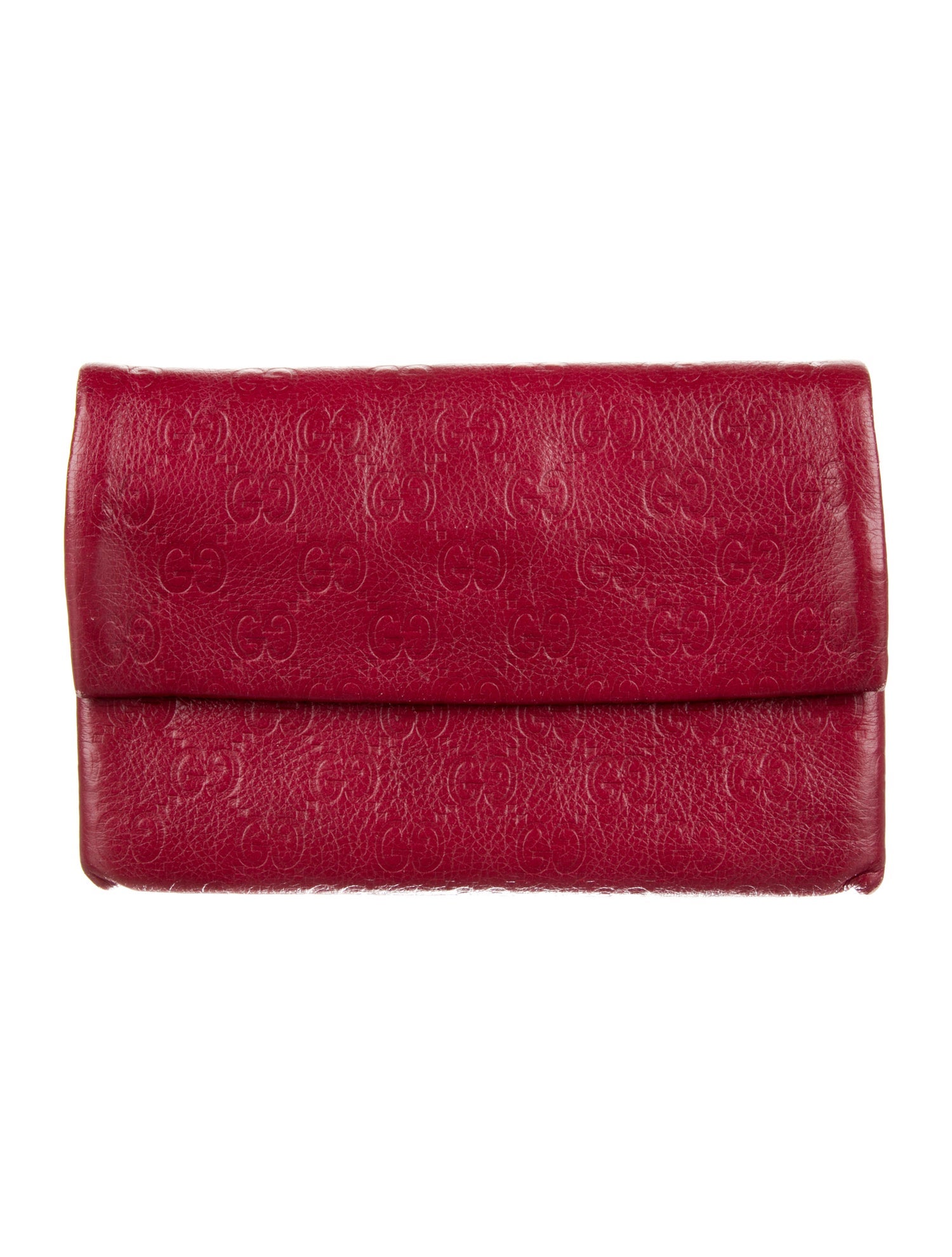 Gucci GG Signature Leather Compact Wallet