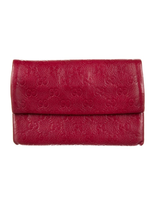 Gucci GG Signature Leather Compact Wallet