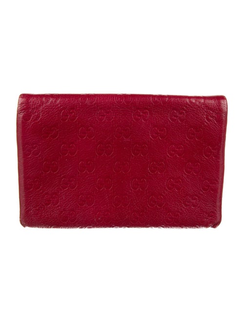 Gucci GG Signature Leather Compact Wallet