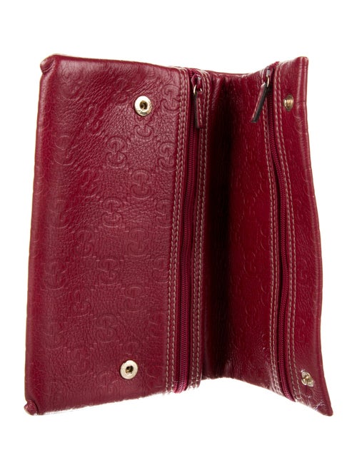Gucci GG Signature Leather Compact Wallet