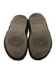 Gucci Interlocking G Logo Shearling Slides