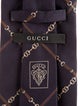 Gucci Pattern Print Silk Tie