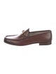 Gucci Horsebit Accent Leather Dress Loafers