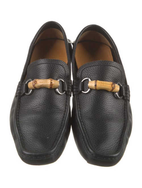 Gucci Horsebit Accent Leather Drivers