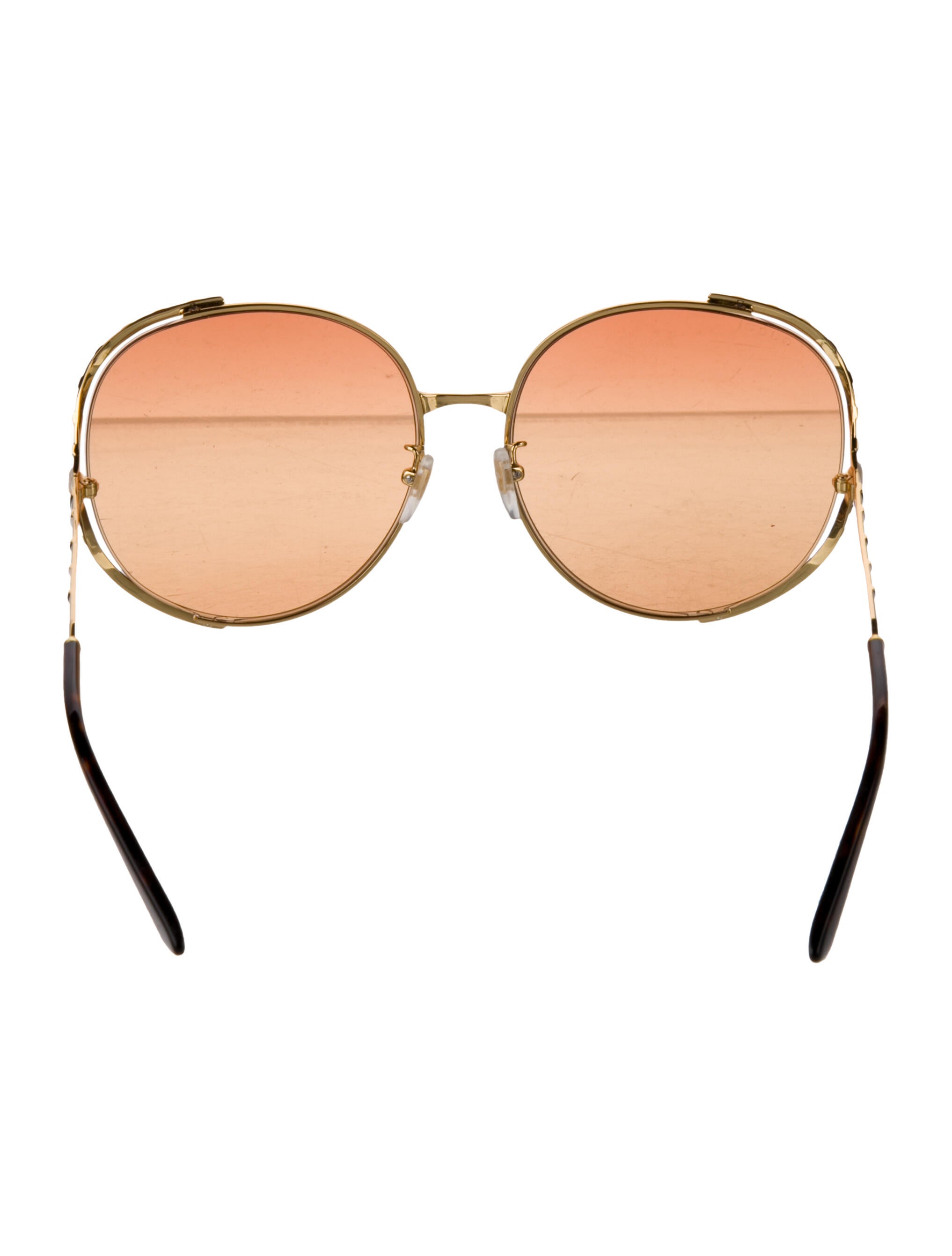 Gucci Interlocking G Logo Oversize Sunglasses