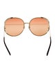 Gucci Interlocking G Logo Oversize Sunglasses