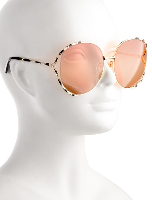 Gucci Interlocking G Logo Oversize Sunglasses