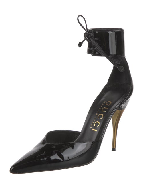 Gucci Patent Leather D'Orsay Pumps