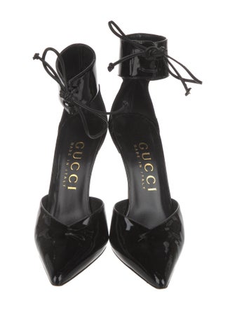 Gucci Patent Leather D'Orsay Pumps