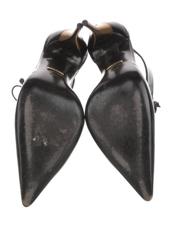 Gucci Patent Leather D'Orsay Pumps