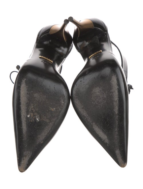 Gucci Patent Leather D'Orsay Pumps