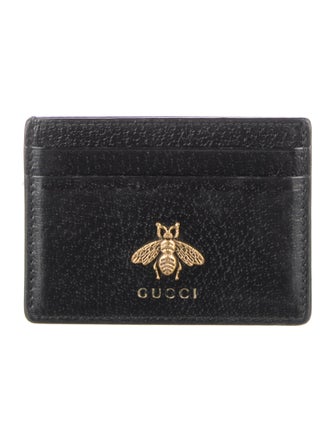 Gucci Bee Accent Leather Wallet