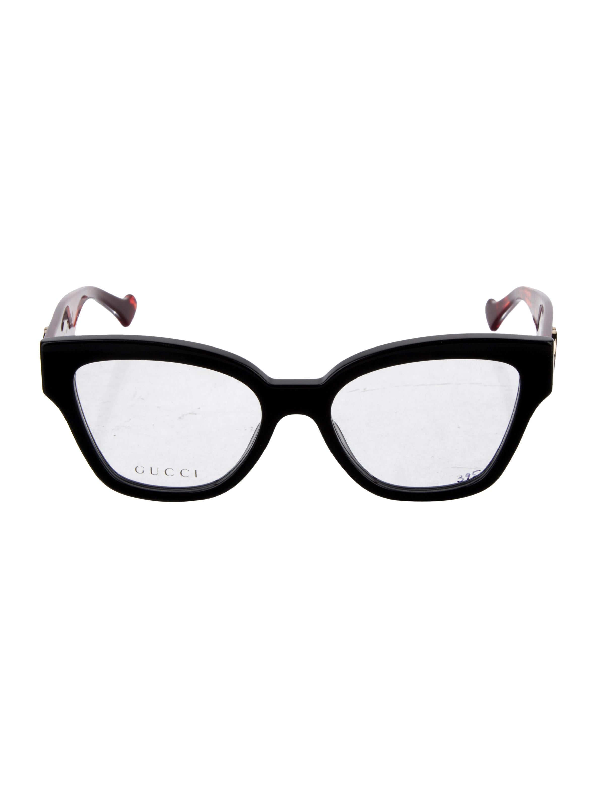 Gucci Double G Logo Cat-Eye Eyeglasses