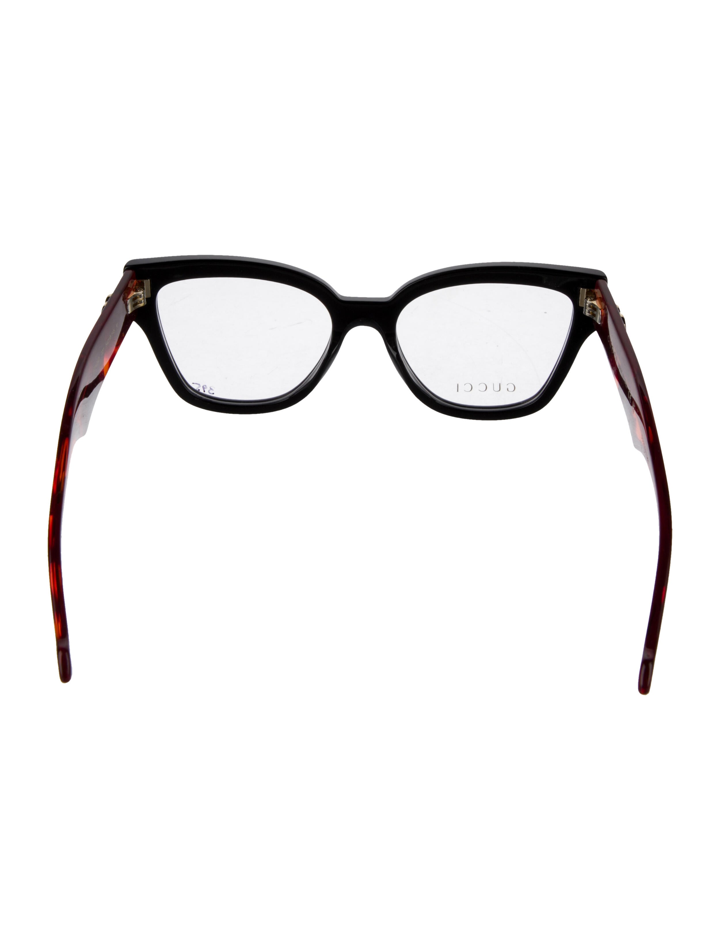 Gucci Double G Logo Cat-Eye Eyeglasses