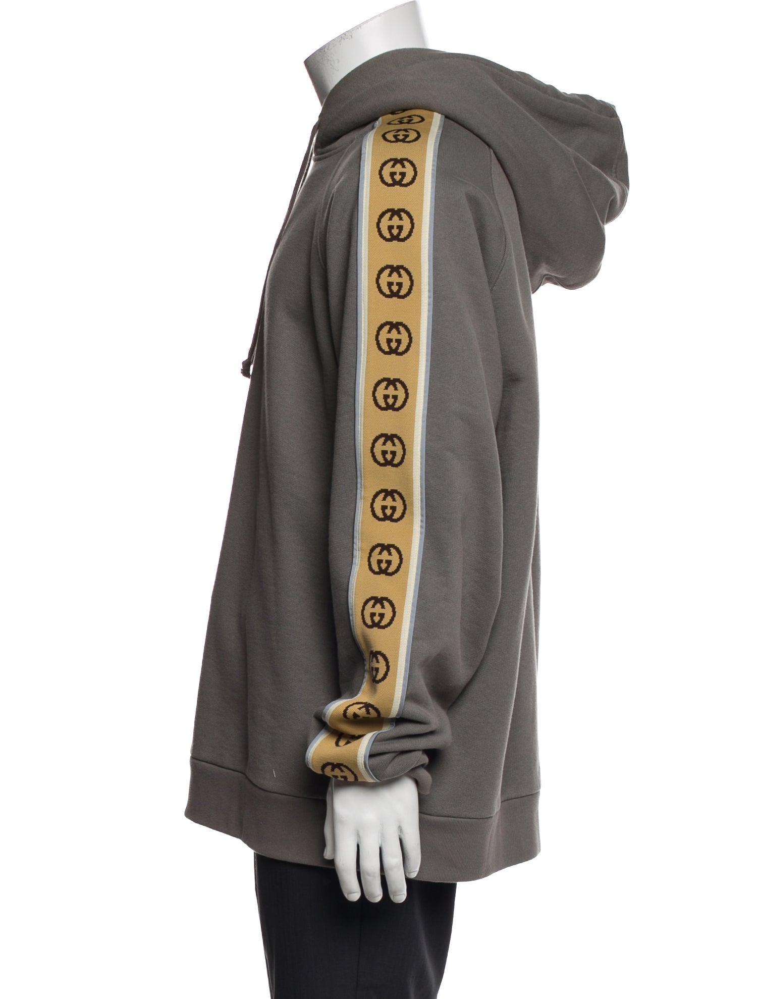 Gucci Interlocking G Logo Crew Neck Hoodie