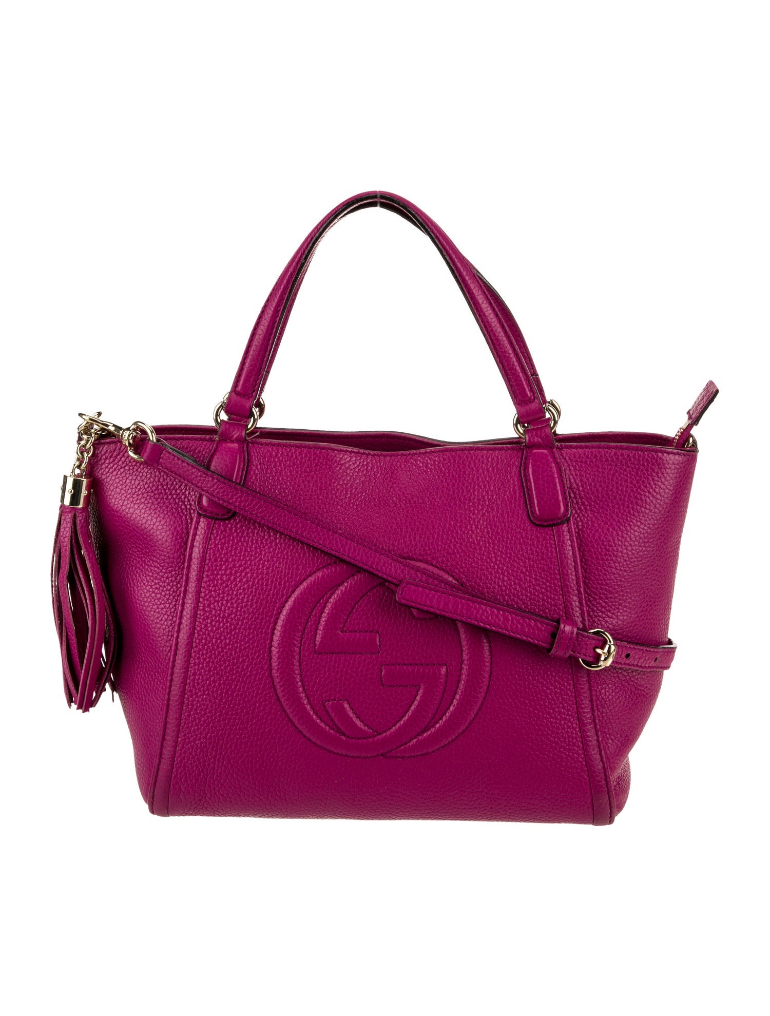 Prada Saffiano Leather Galleria Double Zip Mini - Pink Totes