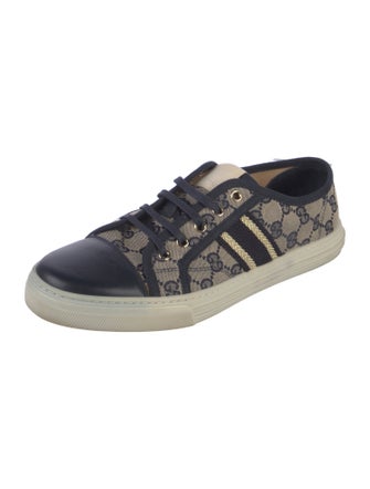 Gucci Canvas Printed Sneakers