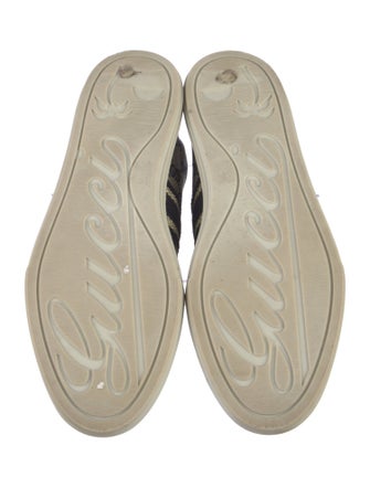 Gucci Canvas Printed Sneakers