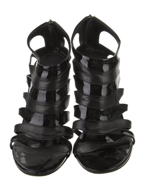 Gucci Patent Leather Gladiator Sandals