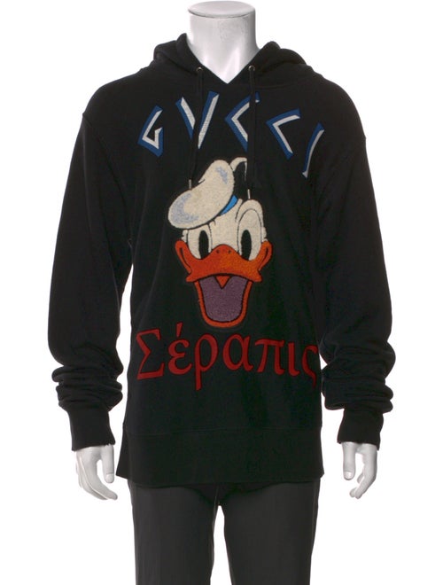 Gucci x Disney Graphic Print Crew Neck Hoodie