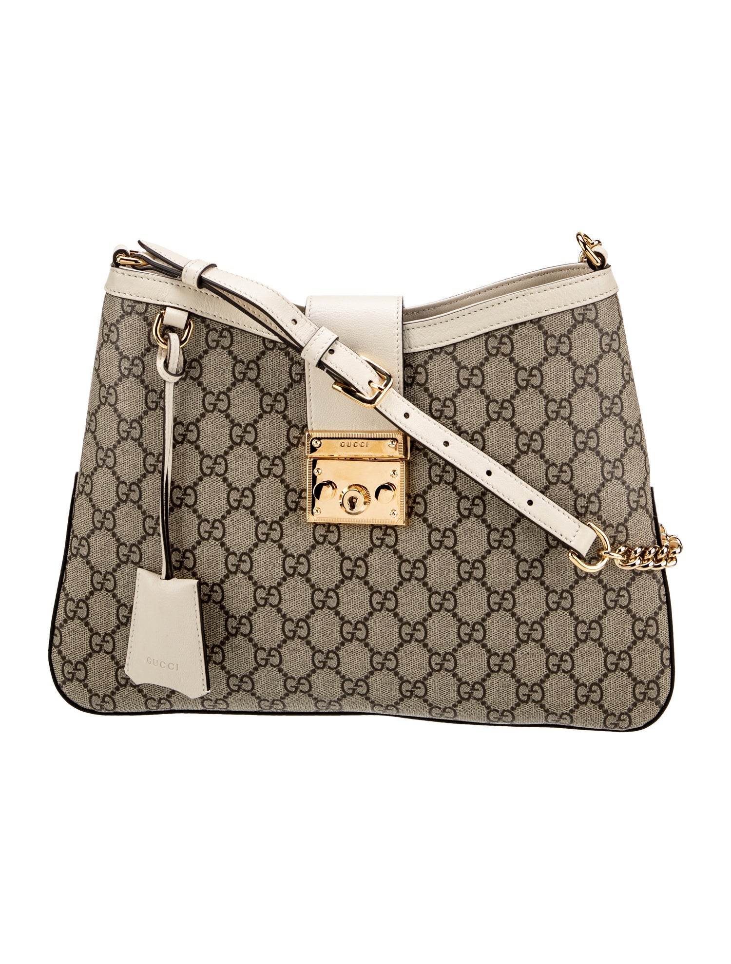 Gucci GG Canvas Padlock Medium