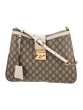 Gucci GG Canvas Padlock Medium