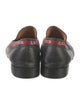 Gucci Web Accent Leather Dress Loafers