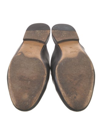 Gucci 1955 Horsebit Accent Leather Mules