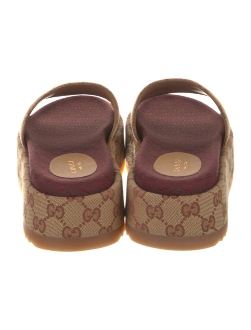 Gucci GG Canvas Canvas Slides