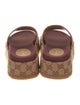 Gucci GG Canvas Canvas Slides