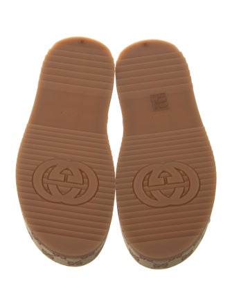 Gucci GG Canvas Canvas Slides