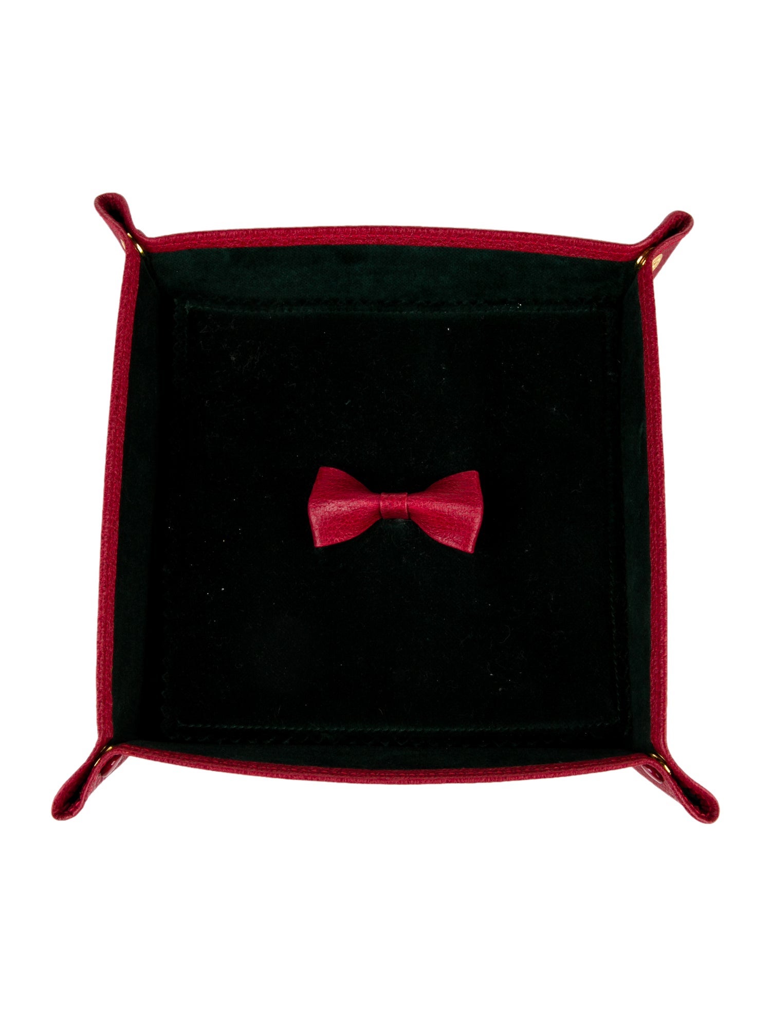 Gucci Vintage Leather Jewlery Tray