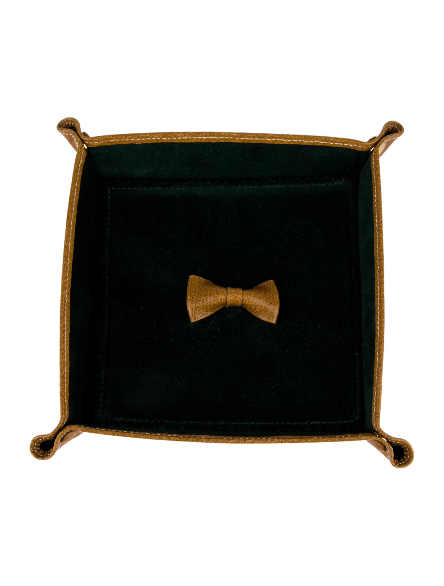 Gucci Vintage Leather Jewlery Tray