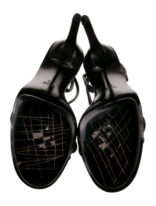 Gucci Leather Slingback Sandals