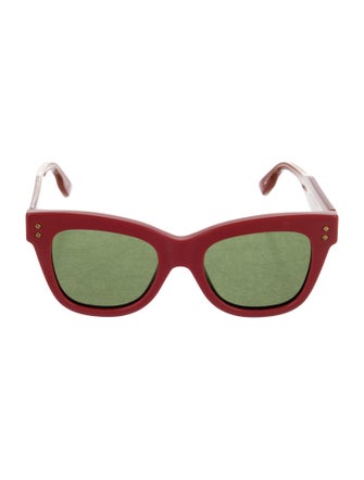 Gucci Double G Logo Wayfarer Sunglasses