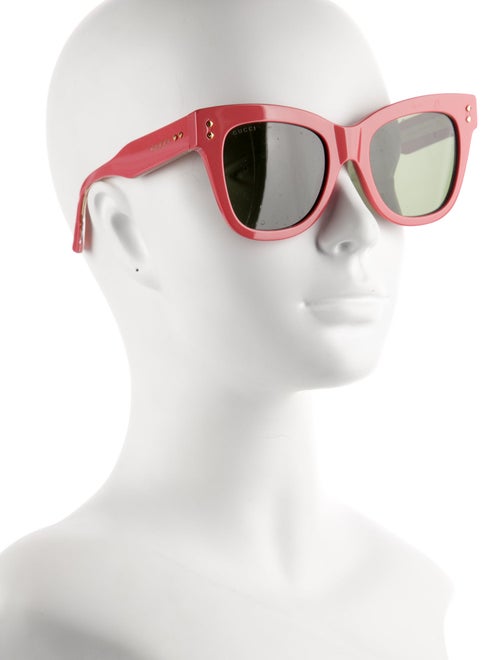 Gucci Double G Logo Wayfarer Sunglasses