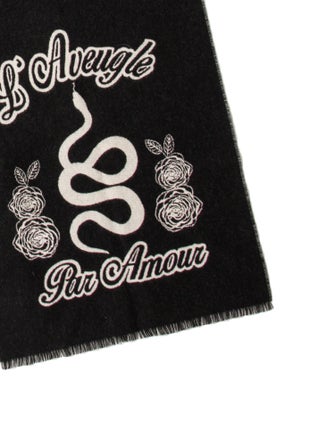 Gucci Wool Printed Scarf