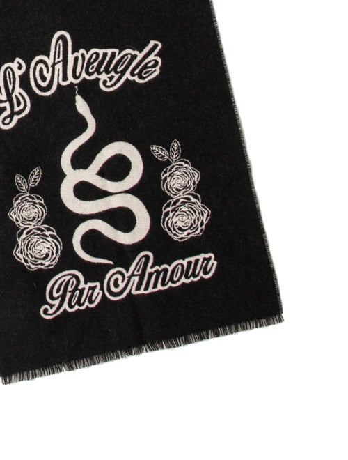 Gucci Wool Printed Scarf