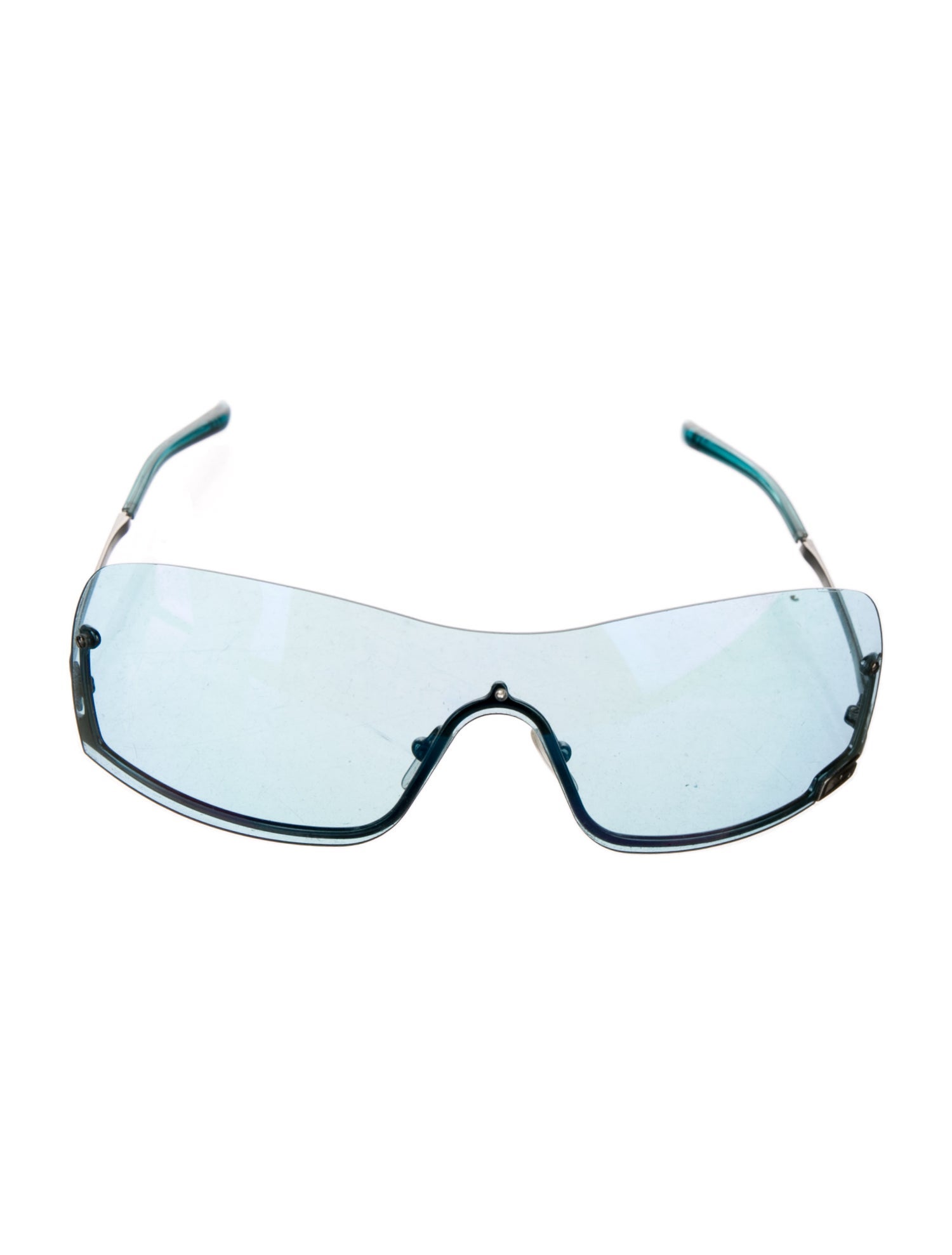 Gucci Shield Mirrored Sunglasses