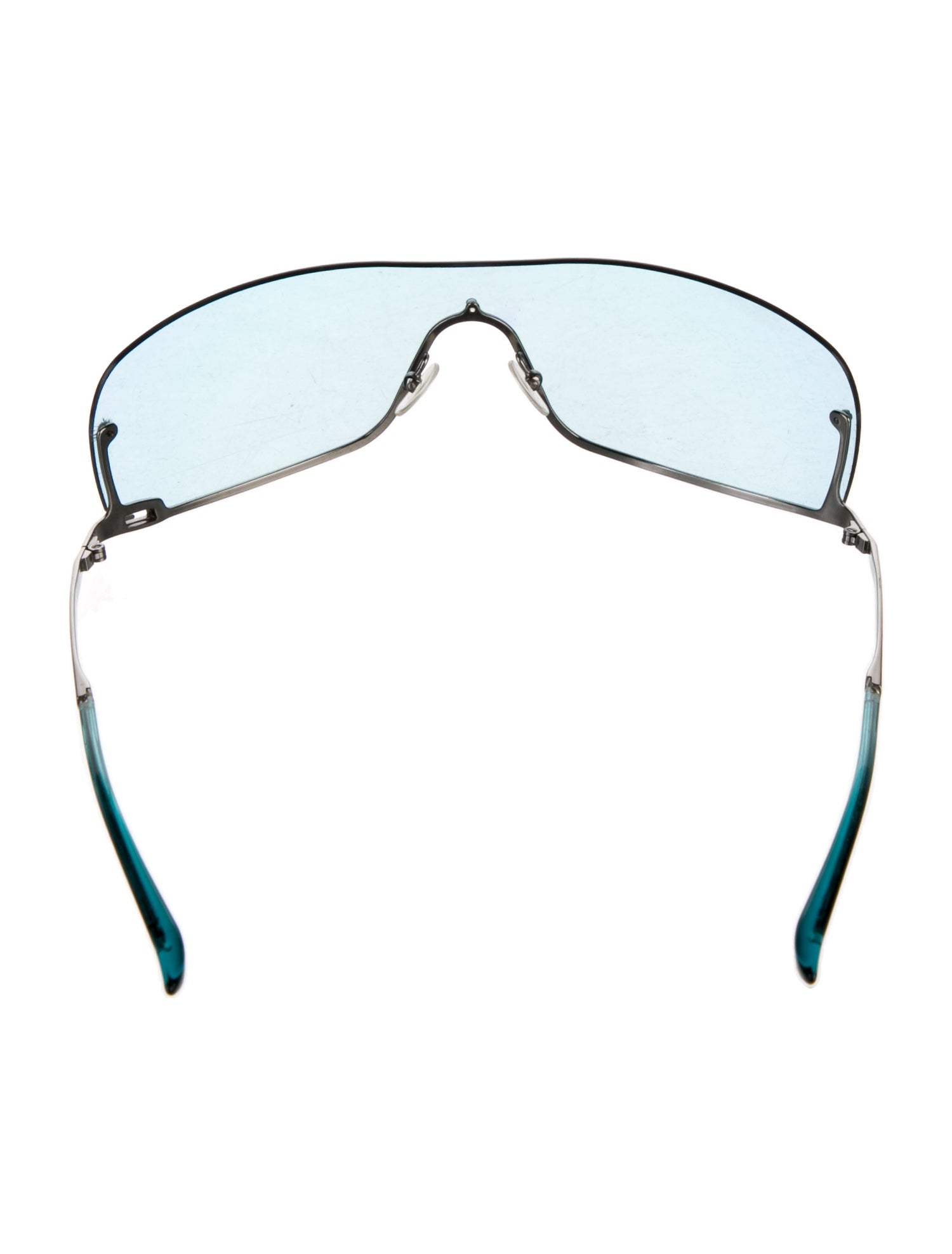 Gucci Shield Mirrored Sunglasses