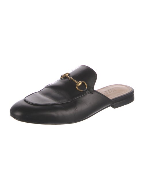 Gucci 1955 Horsebit Accent Leather Mules