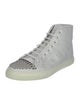 Gucci Leather Studded Accents Sneakers