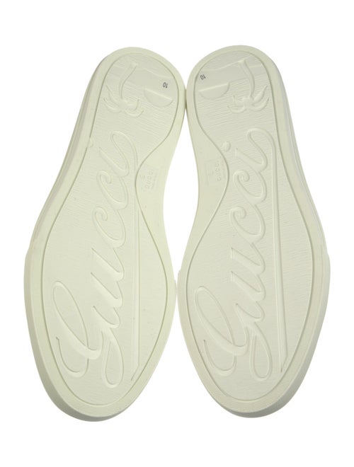 Gucci Leather Studded Accents Sneakers