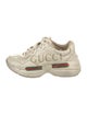 Gucci Web Accent Leather Sneakers