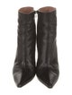 Gucci Bamboo Accent Leather Boots