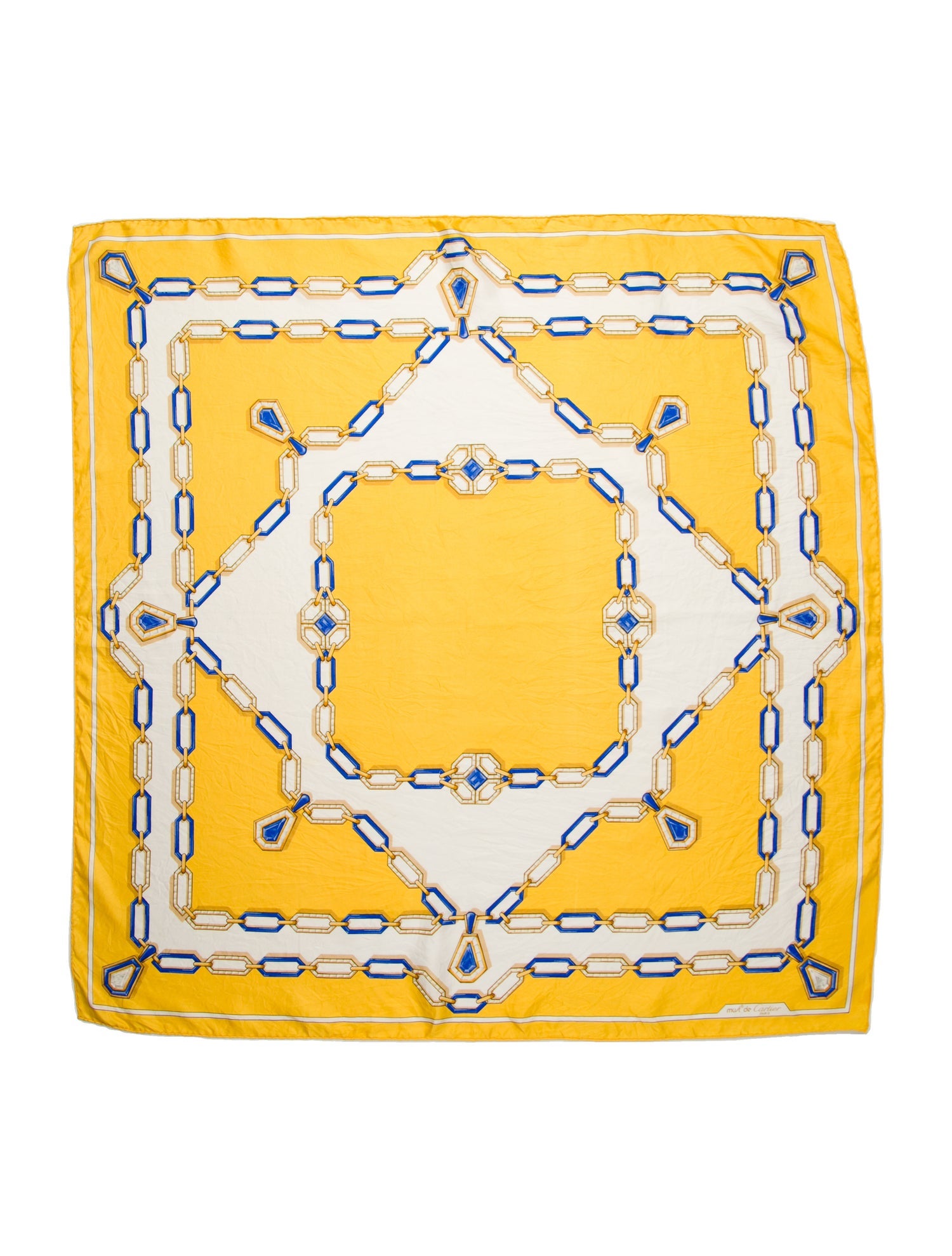 Cartier Silk Printed Scarf