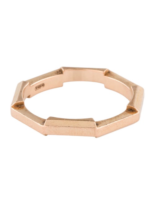 Gucci 18K Link to Love Mirrored Ring
