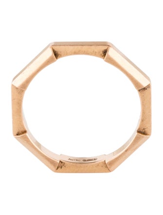 Gucci 18K Link to Love Mirrored Ring