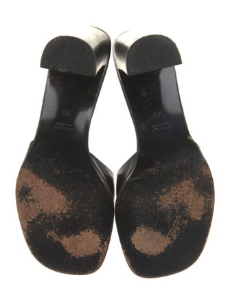 Gucci Leather Slides